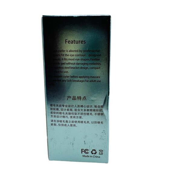 professional Eyelash Curler Metal Eyelash Curler with Replacement Refill Pads - Picture 4 of 6